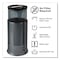 Honeywell Filter Free Ultrasonic Cool Mist Humidifier, 1.25 gal, 8.8 x 8.8 x 13.2, Black HUL430B - alternate 4